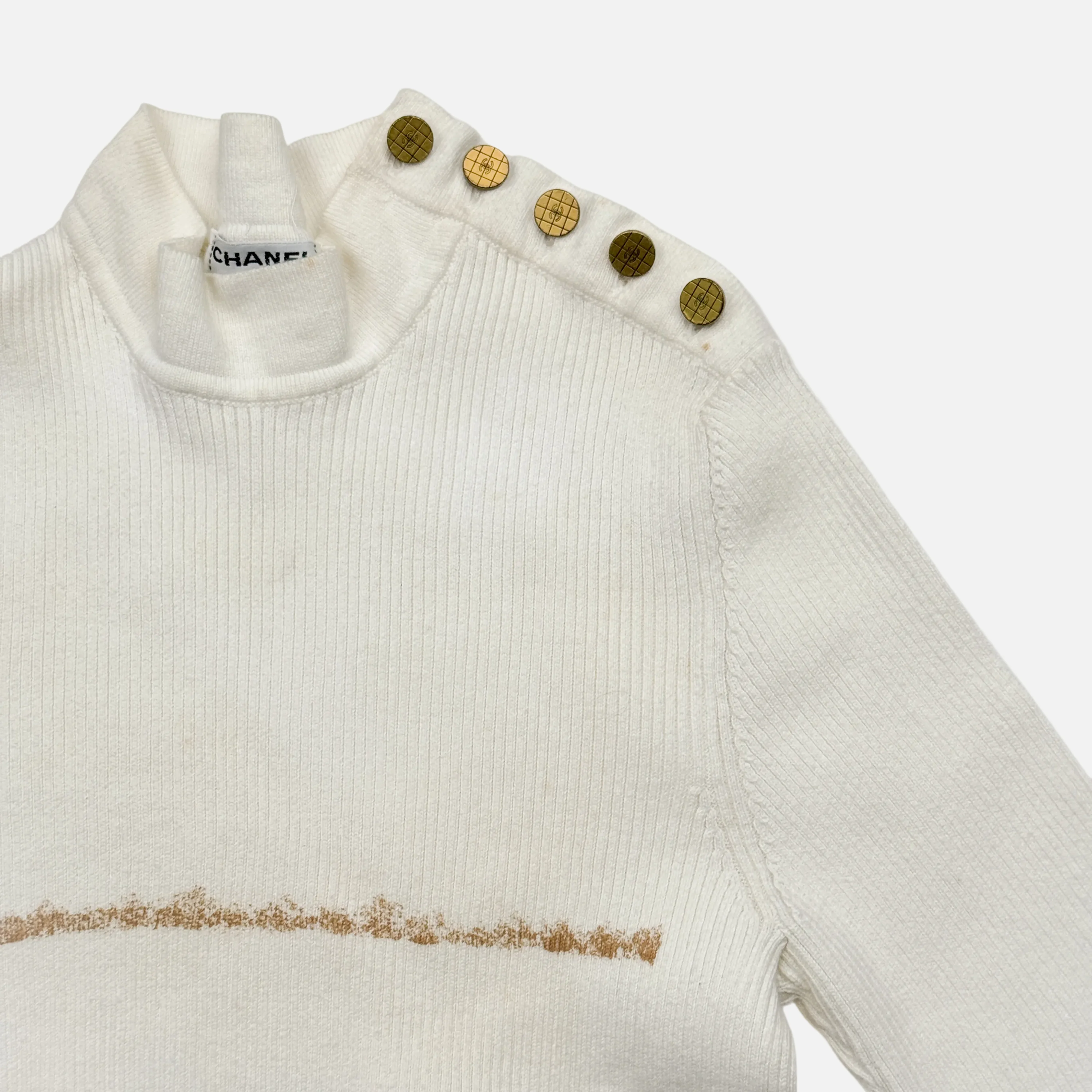 Chanel Vintage Knit Top - Image 5